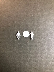 Micro Spacemen (aus einem Modellbausatz) 60er Jahre super selten Vintage! - Bild 1 von 8