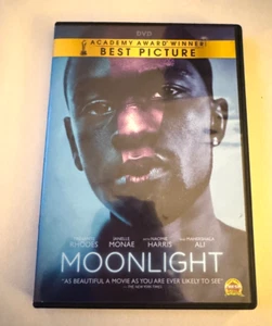 MOONLIGHT (DVD, 2016) Mahershala Ali, Alex R. Hibbert, Janelle Monáe, Trevante R - Picture 1 of 3