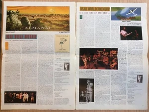 GRATEFUL DEAD ALMANAC 1998 x2 Fanclub, Comic, Newsletter, Katalog, Bilder RAR - Bild 1 von 5