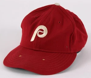 1972-83 Bobby Wine Philadelphia Phillies Game Worn Cap Wilson Size 7 1/8 - Picture 1 of 6