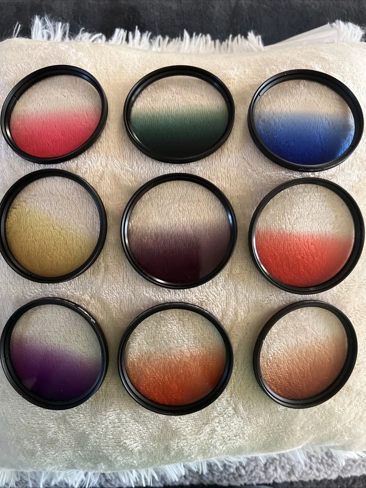 Altura Camera Lens 9 Colored Filters 67 mm Kit With Case. Awesome Colors! - Image 1 of 4