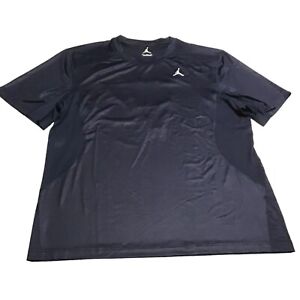 Nike AIR JORDAN Mens short sleeve training shirt Navy XL NEW 540186