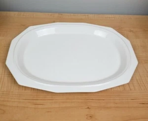 Pfaltzgraff Heritage White 14" Serving Platter Farmhouse Vintage - Picture 1 of 13