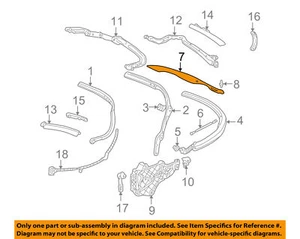 99 00 01 PORSCHE 911 Convertible soft Top Strap RIGHT 99656109000 OEM ITEM # 7 - Picture 1 of 2