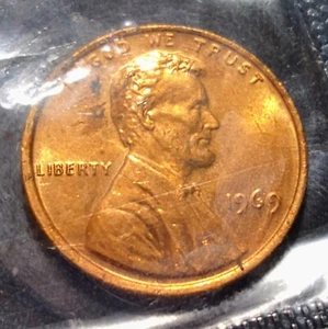 1969 Lincoln Penny In OGP Free Shipping w/Tracking! (1264) - Picture 1 of 7