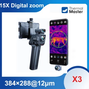 Mira térmica monocular X3, 384 x 288 60 Hz, zoom 15x cámara térmica de visión nocturna - Imagen 1 de 19