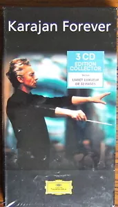 KARAJAN Forever 3 CD Box Set (2003) DG NEW & SEALED French Edition in Long Box - Picture 1 of 3