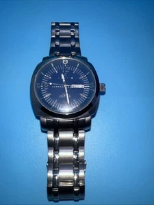 Nautis Stealth Men's Watch 45mm Swiss Movement Blue Stainless Needs New Battery - Picture 1 of 8