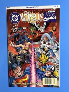 MARVEL VS DC # 4 NEWSSTAND VARIANT ~ 1996 ~ PETER DAVID ~ DAN JERGENS ~ Free SH - Picture 1 of 7