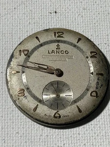 Orologio Movimento Lanco De Lux Cal.1305  34mm. Anni 60 - Foto 1 di 6