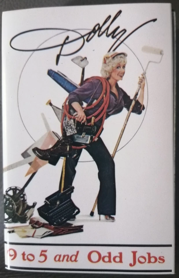DOLLY PARTON 9 to 5 and Odd Jobs CASSETTE Album 1980 - Image 1 of 1