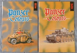 Panzer Colours Colors:  Wydawnictwo Militaria WWII ( # 15 and 17 ) - Bild 1 von 2