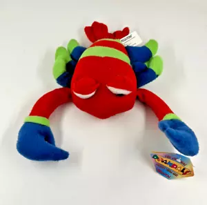 2004 KellyToys aragosta colorata o granchio amici fagioli originali - Foto 1 di 6