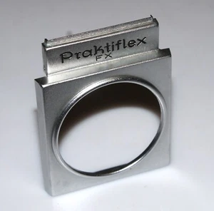 FRONT PANEL FROM PRAKTIFLEX FX 35mm GERMAN SLR CAMERA - Picture 1 of 1