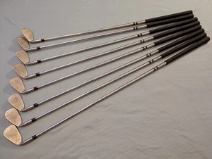 TaylorMade 200 Set of Irons #3-#9 + PW R80 Steel Shaft R Flex RH Used Golf Clubs - Imagen 1 de 16