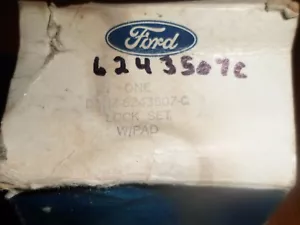 NOS Ford D8DZ6243507C Trunk and Glove Box Lock Set w/ keys 78 1978 Ford Granada - Picture 1 of 10
