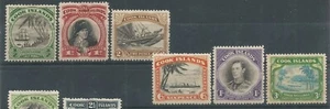 Cook Islands 1938-46 SG 137-145 KGVI mint group to 3/- sh MNH/UMM/VG - Picture 1 of 2