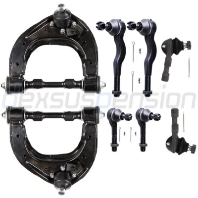 8x For 1994-2004 Mitsubishi Montero Sport Front Control Arms Tie Rod End Kit - Image 1 of 4