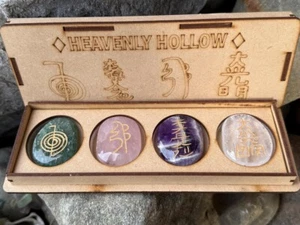 RACG Reiki Set, Usui Reiki Set,Reiki Box Set, RACG : Rose, Amethyst, Crystal - Picture 1 of 5