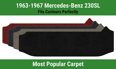 Alfombra de cubierta pequeña Lloyd Ultimat para Mercedes-Benz 230SL 1963-1967  Foto 1 de 4
