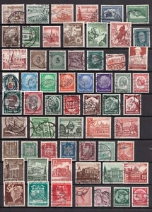AM0653) Germany, Reich and Area, WWII Nazi Lot used, inventory collection - Picture 1 of 1
