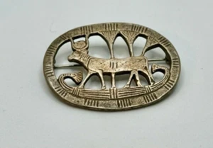 Antike Brosche Silber MOMA Metropolitan Museum of Art retro vintage antik - Picture 1 of 3
