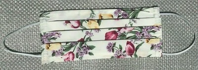 PETRADESIGNS Mouth Face Mask Protection Washable Reusable Cotton Spring Floral Adult -UK