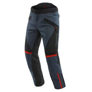 DAINESE PANTALONI TEMPEST 3 D.DRY EBONY/BLACK/LAVA RED TG 56 - Picture 1 of 4