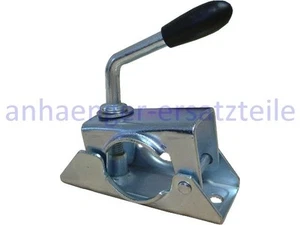 Soporte de abrazadera 48 mm para ruedas de apoyo o soportes - Imagen 1 de 1