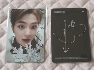 (ver. Xiumin) EXO Winter Special Album Sing For You Photocard Chinese Version - Imagen 1 de 1
