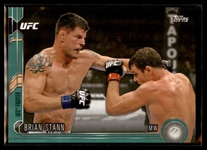 2015 Topps UFC MMA Chronicles GREEN Parallel #81 Brian Stann #258/288 - Picture 1 of 2