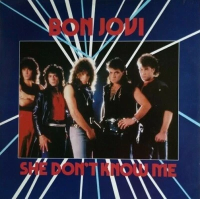 BON JOVI She Don't Know Me Vinyl Record Single 12 Inch Vertigo 1984 Heavy Metal - Image 1 of 4