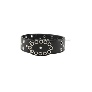 Women Ladies Girl Unisex Buckle New Casual Classic Designer Leather Jeans Belt - Picture 1 of 2