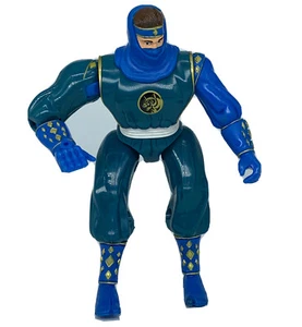 Figura de acción Bandai Mighty Morphin Power Rangers Ninja 1995 brazo móvil azul - Imagen 1 de 9