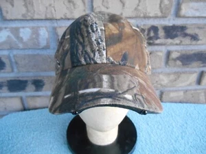 REALTREE CAMO BASEBALL KAPPE MÜTZE MIT SCHEINWERFERN. RIEMEN GRÖßENVERSTELLBAR - Bild 1 von 22