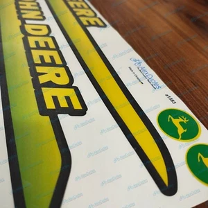 AM122823 Hood Top Stripes Decals LT133 LT155 LT166 LTR155 LTR166 fits John Deere - Picture 1 of 4