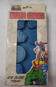 Marvel Comics Heroes Silicone Ice Cube Tray Mold - Iron Man Hulk Captain America - Picture 1 of 2