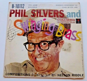 PHIL SILVERS NELSON RIDDLE SWINGING BRASS EP 1959 - Picture 1 of 4