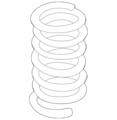 Muelle helicoidal trasero genuino Hyundai 2003-2006 Santa Fe 55350-26900--DS Foto 1 de 2