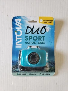 Intova Duo Sport Video Action Cam Camera 720p W/ Waterproof Float Housing 1.3MP - Picture 1 of 5