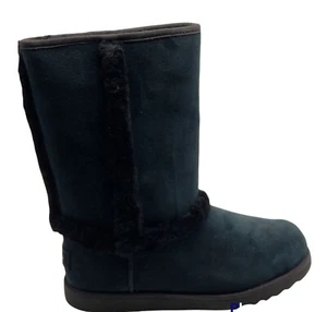 UGG Hadley II Tall Boot Water Proof Black Kids Size 5 Style 1106835K - Picture 1 of 6