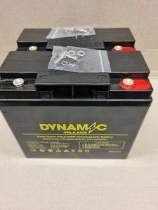 2x 12V 20ah-22AH Mobility Sealed Lead Acid Pack To Replace 18ah & 20ah Batteries - Picture 1 of 6