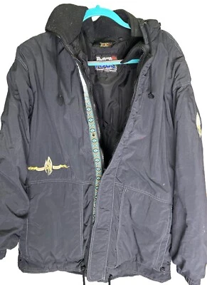 No Fear Sports Gear | Heavy Zip-up Hoodie | Size: XL Color: Black | ✔️Pre-Owned - Image 1 of 4