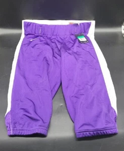 NWT XL Nike 615745 546 Football Game Pants Court Purple White Open Field XL - Picture 1 of 8