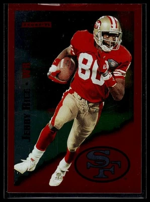 1995 Score #3 Jerry Rice Red Siege - Image 1 of 2