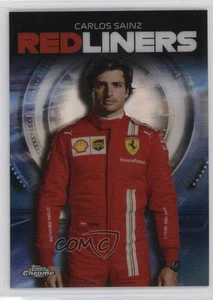 2021 Topps Chrome Formula 1 Redliners Max Out Carlos Sainz #RL-8 - Picture 1 of 3