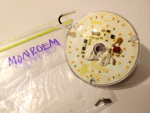 HARBOR BREEZE 32'' MONROEM CEILING FAN Replacement LED Light Capsule Kit Assembl - Picture 1 of 3