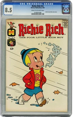 Libro de historietas Harvey - Richie Rich #23 - Grado 8,5 Foto 1 de 2