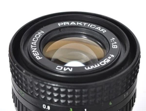 Pentacon Prakticar MC 1,8/50mm Praktica Bajonett Standard Objektiv - Bild 1 von 5