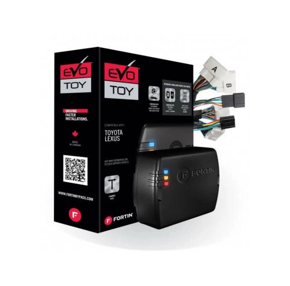 FORTIN EVO-TOYT6 EVO-ALL & T-HARNESS FOR SELECT TOYOTA/LEXUS PUSH-TO-START CARS - Image 1 of 1